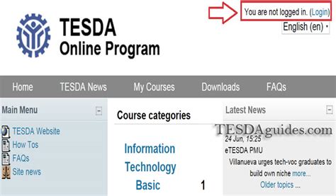 e-tesda|e tesda online log in.